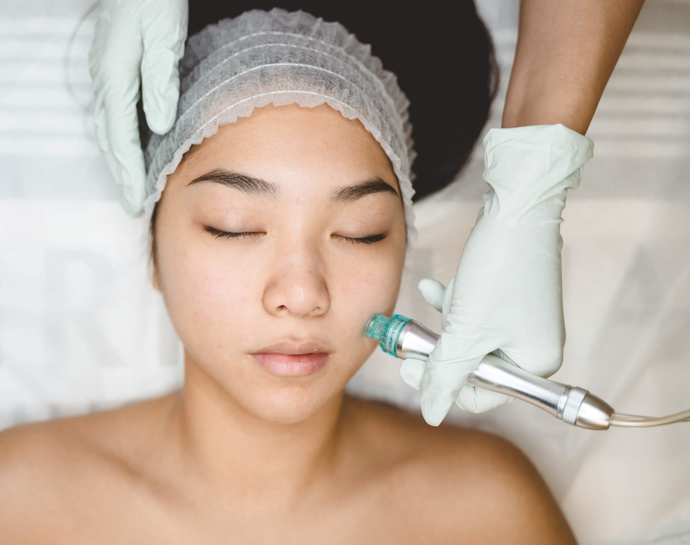 hydrafacial & oxygen infusion
